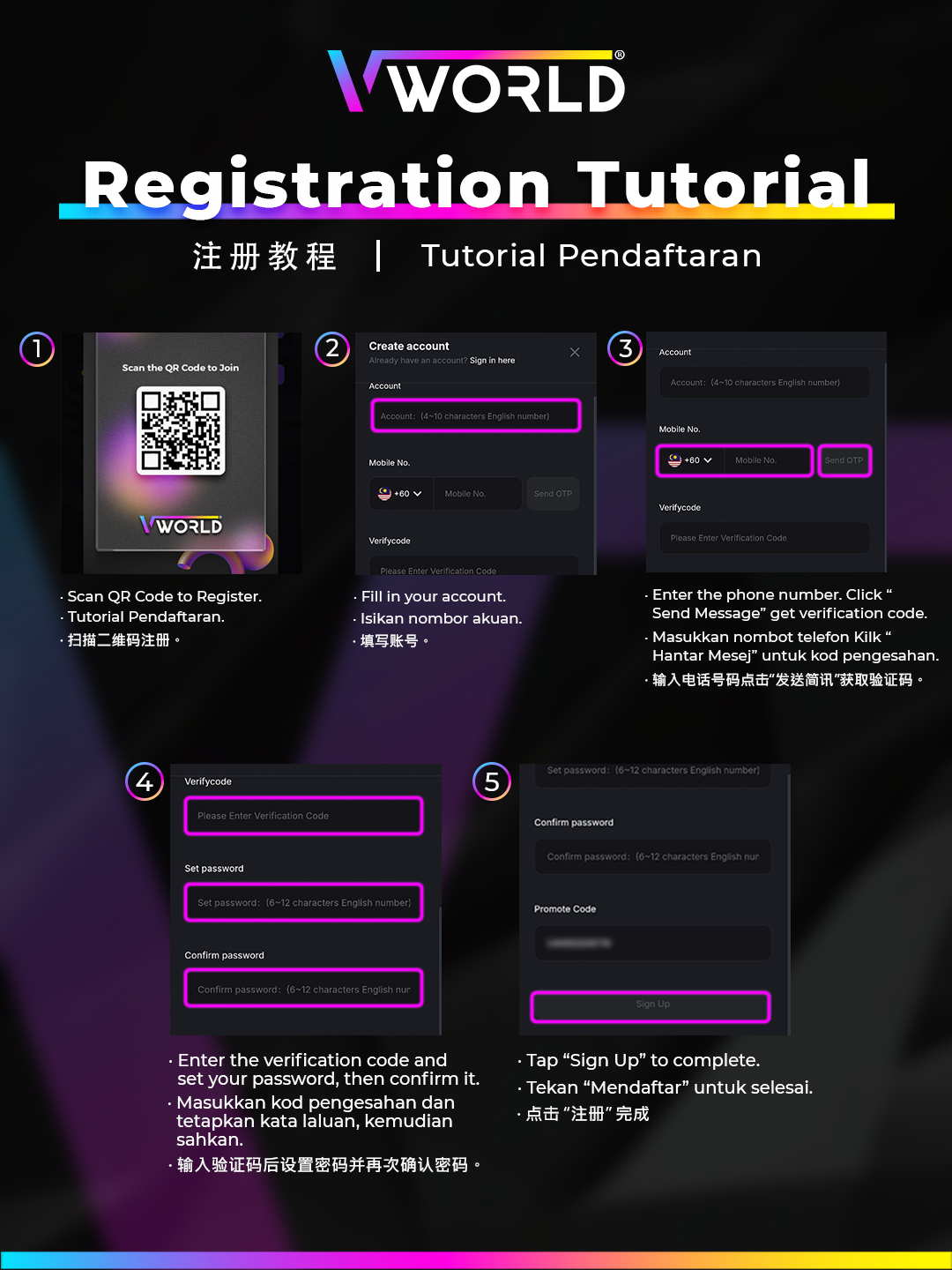 VWorld Registration Tutorial - How to Register VWorld88